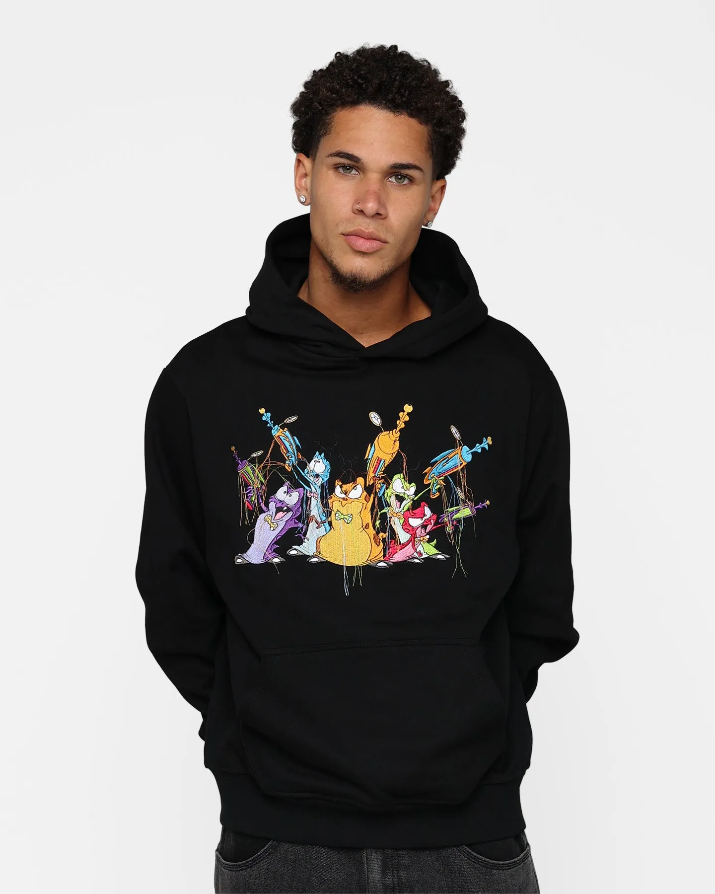 Renowned LA Shredded Monstars Hoodie Black