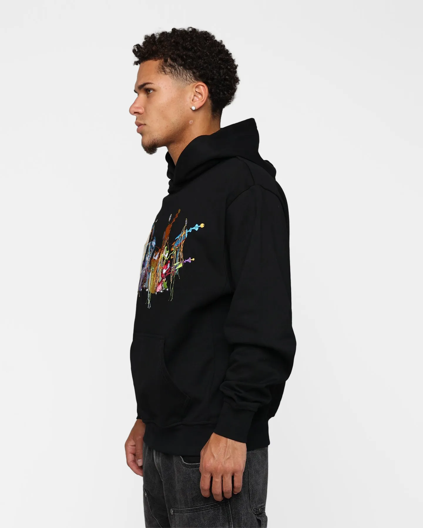 Renowned LA Shredded Monstars Hoodie Black