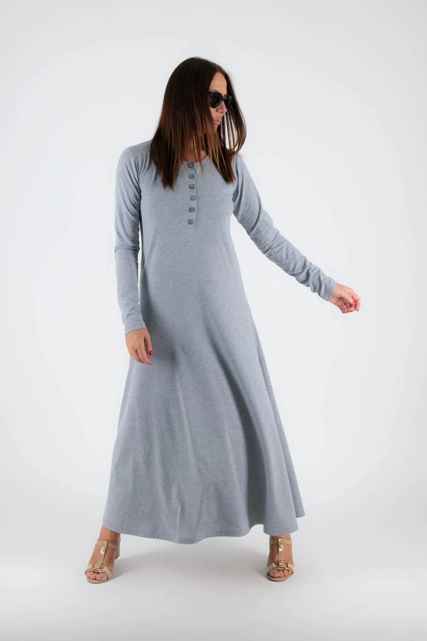 ROSALIA Long Sleeves Jersey Dress SALE