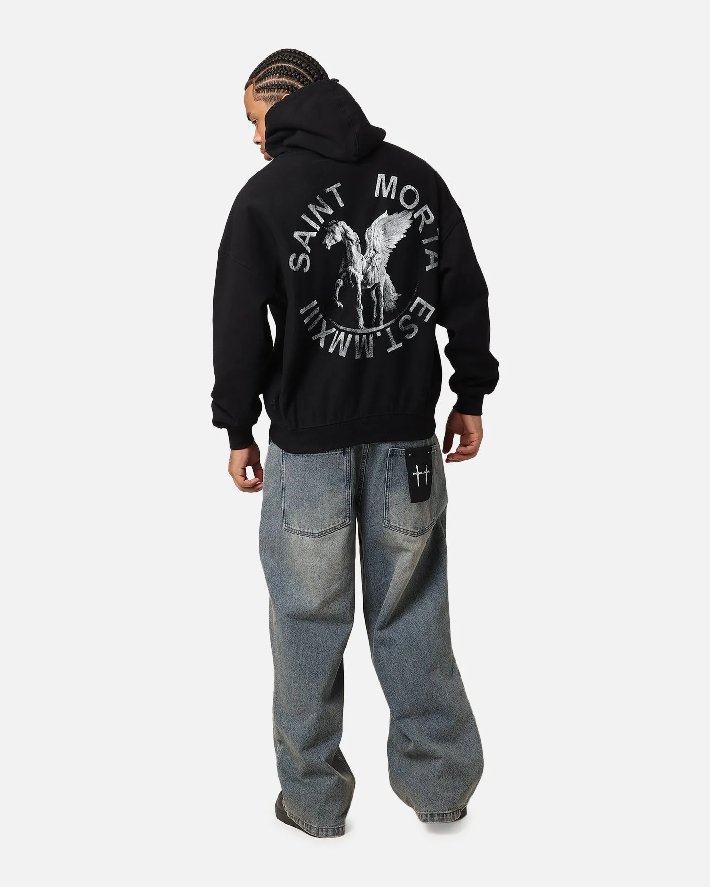 Saint Morta Pegasus Premium Hoodie Black