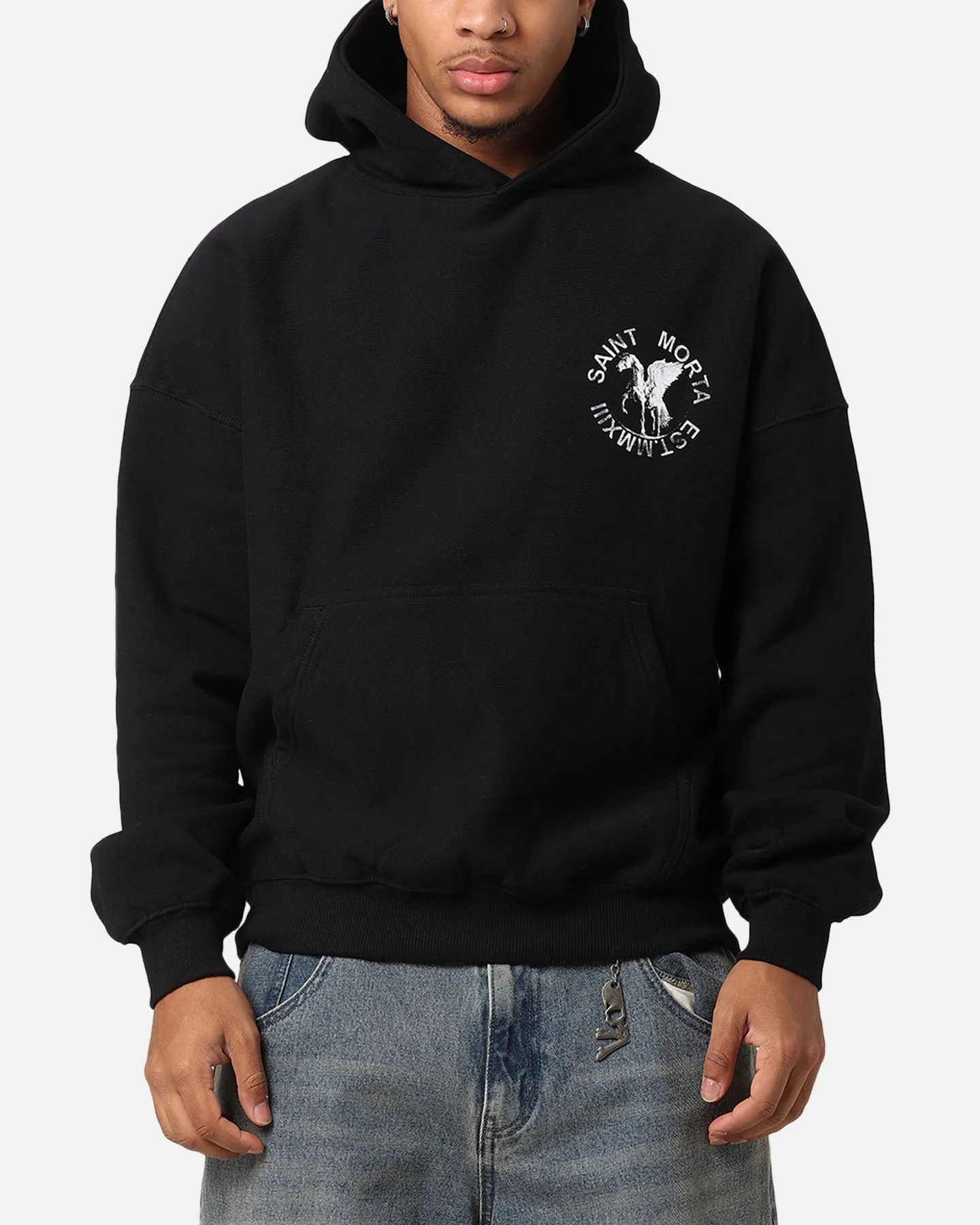 Saint Morta Pegasus Premium Hoodie Black