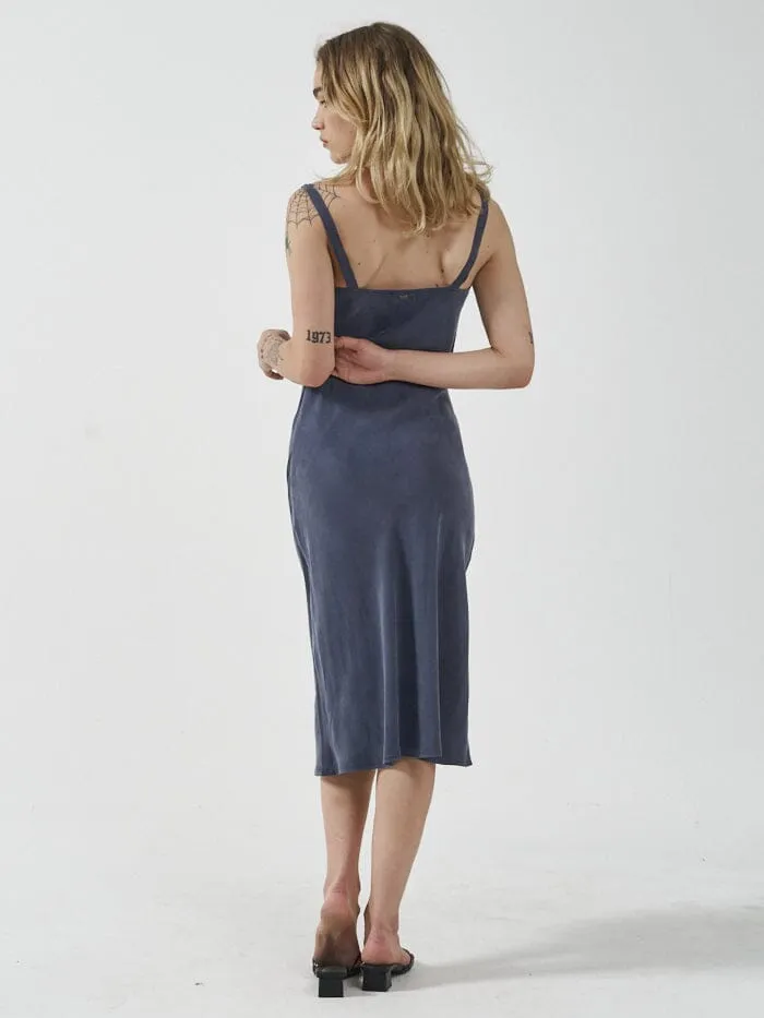 Sasha Slip Dress - Marine Blue