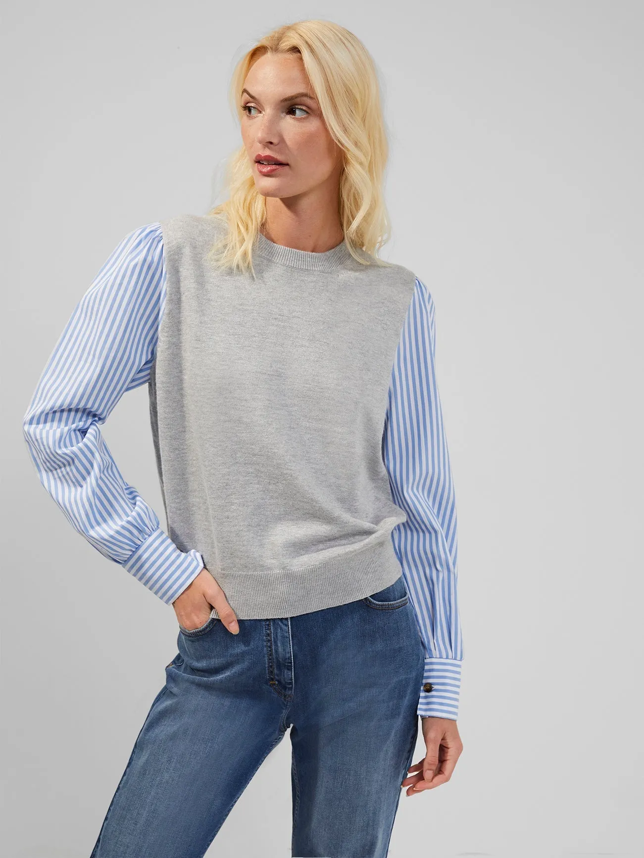 Shirt Mix Jumper