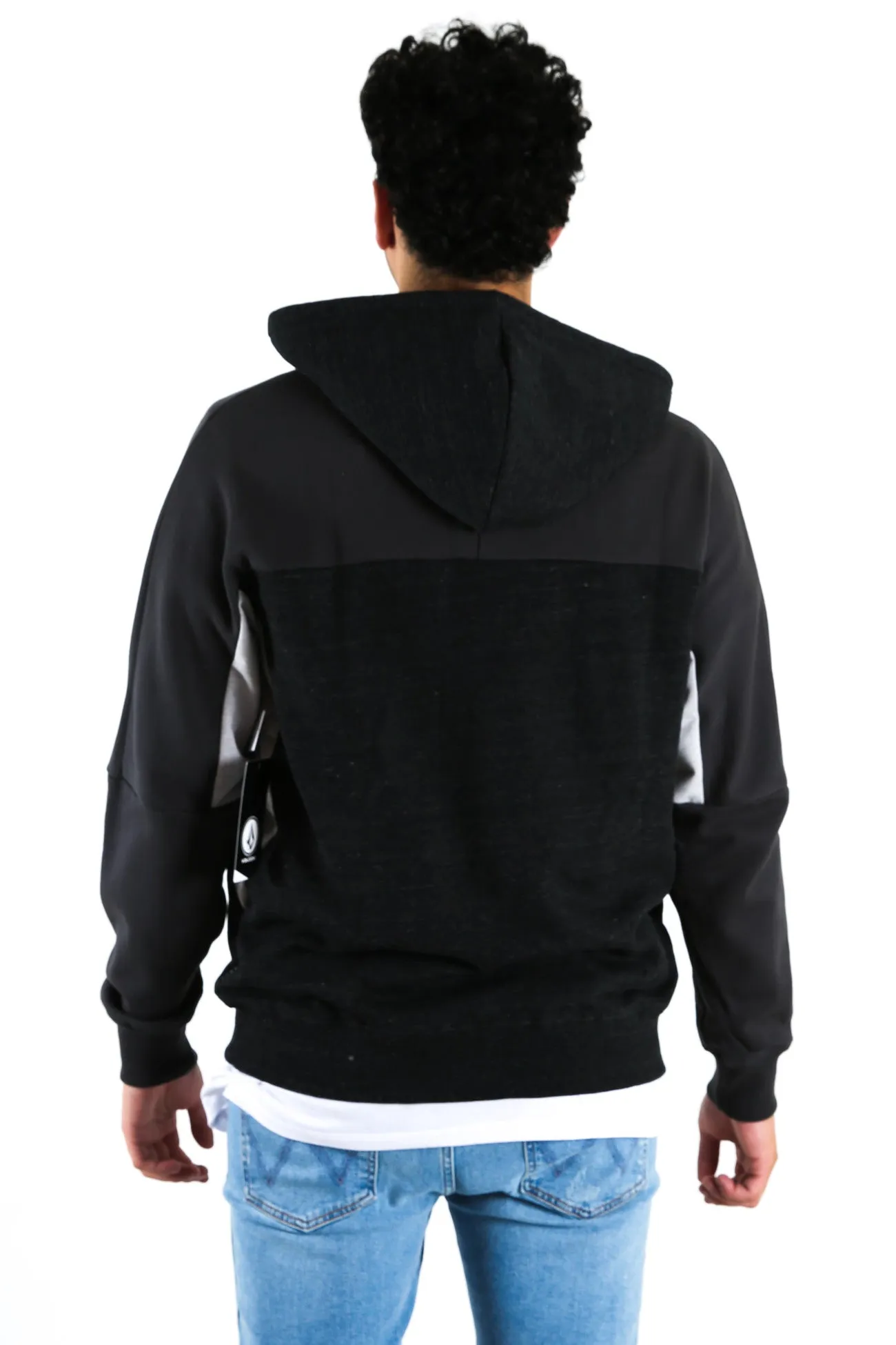 Single Stone Quarter Zip Sulphur Black