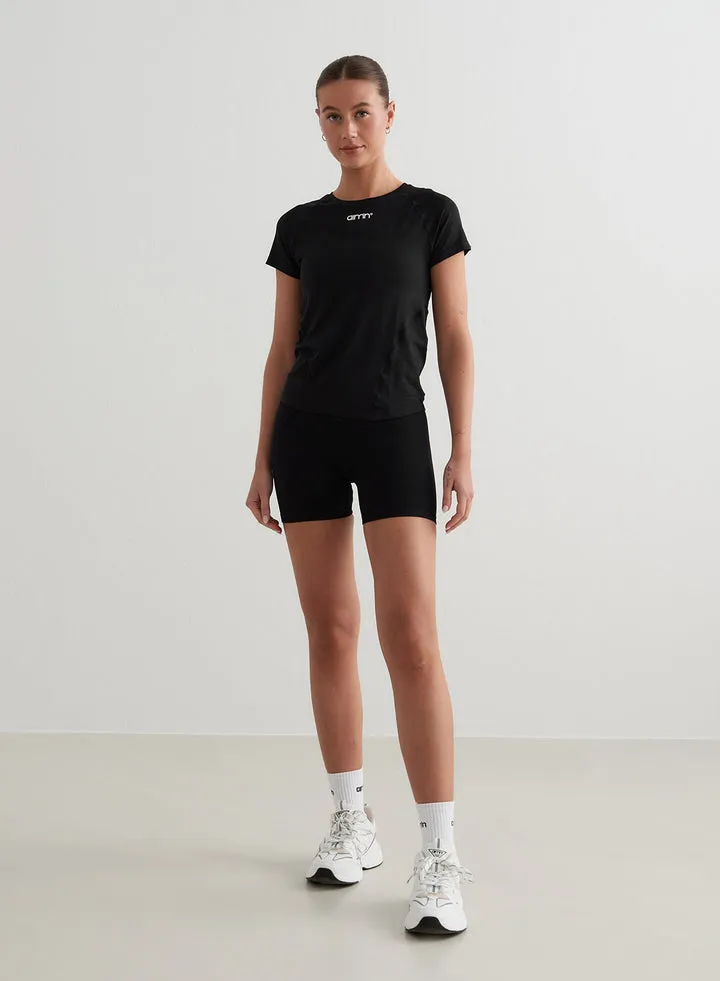 Soft Basic SS Top | Black