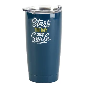 Start Each Day Stainless Tumbler