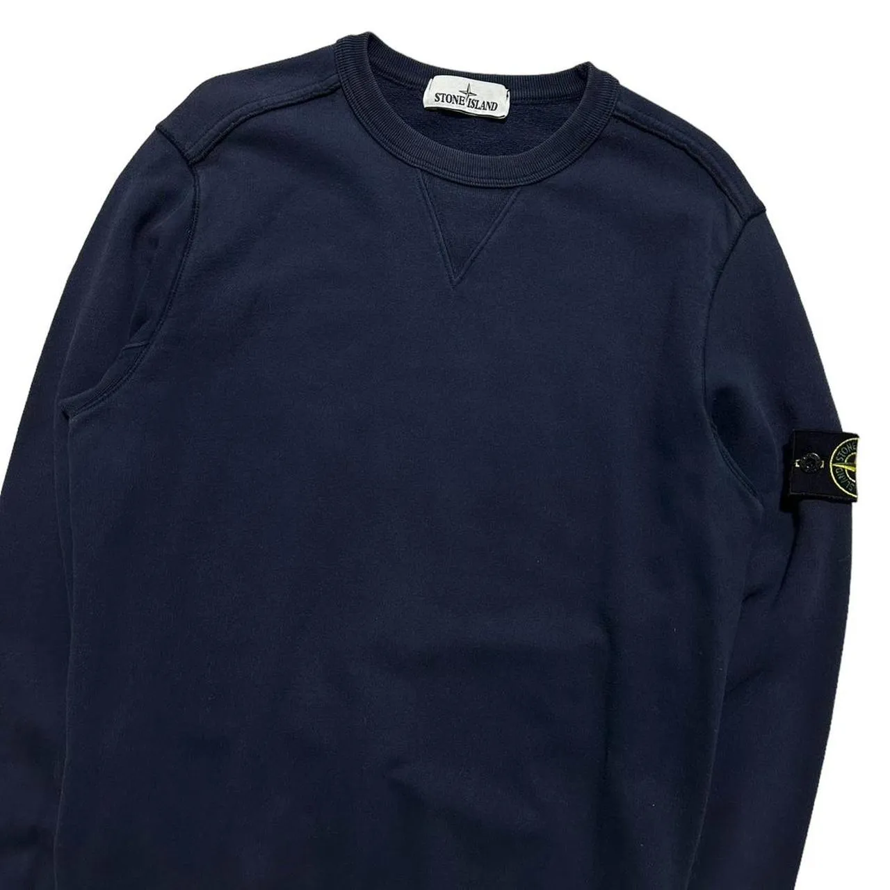 Stone Island Navy Pullover Jumper