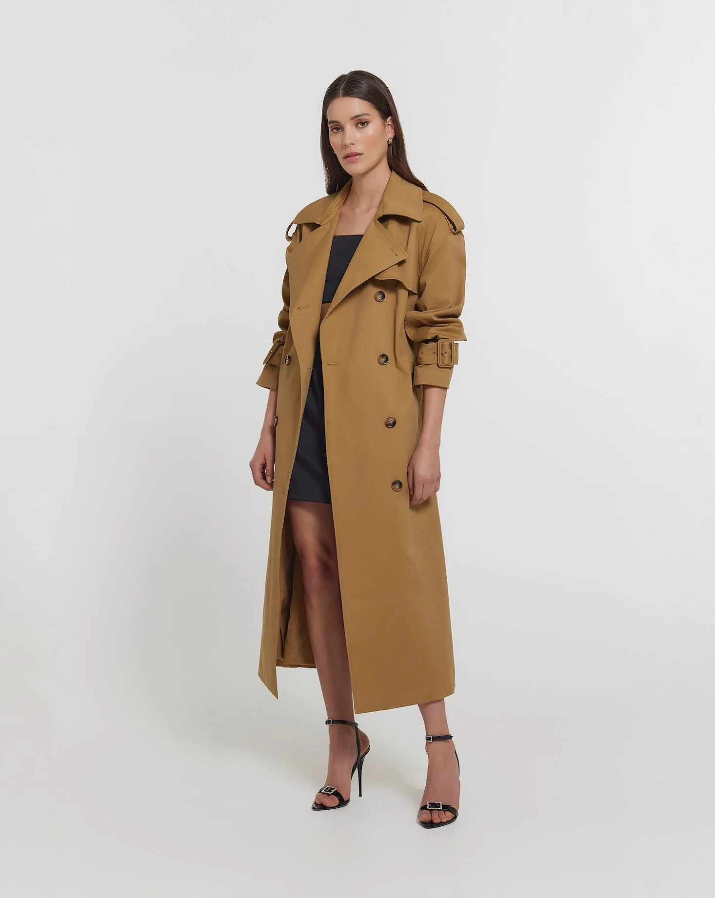 Tanner Cotton Trench Coat