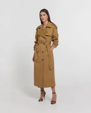 Tanner Cotton Trench Coat