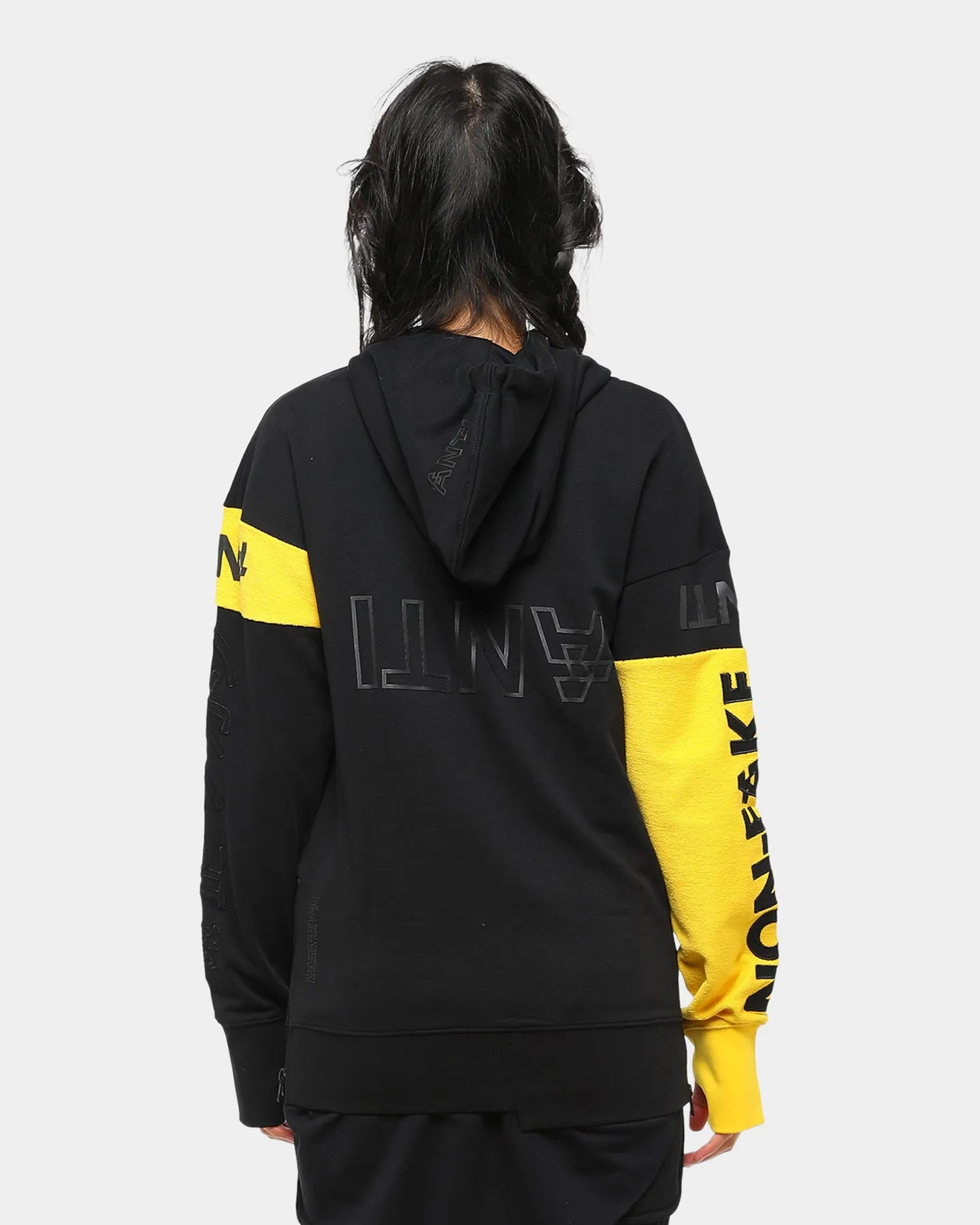 The Anti-Order Future Fake Hoodie Black/Yellow