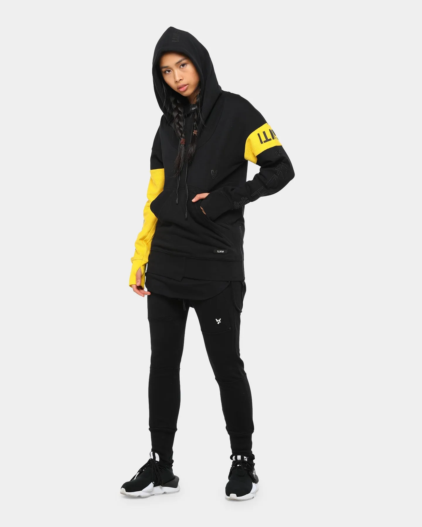 The Anti-Order Future Fake Hoodie Black/Yellow