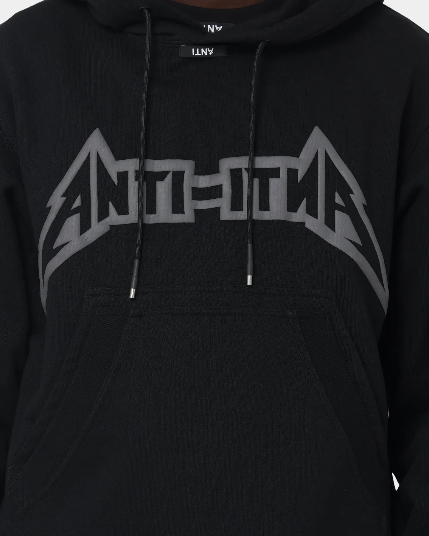 The Anti Order Heavy Metal Premium Hoodie Black/Grey