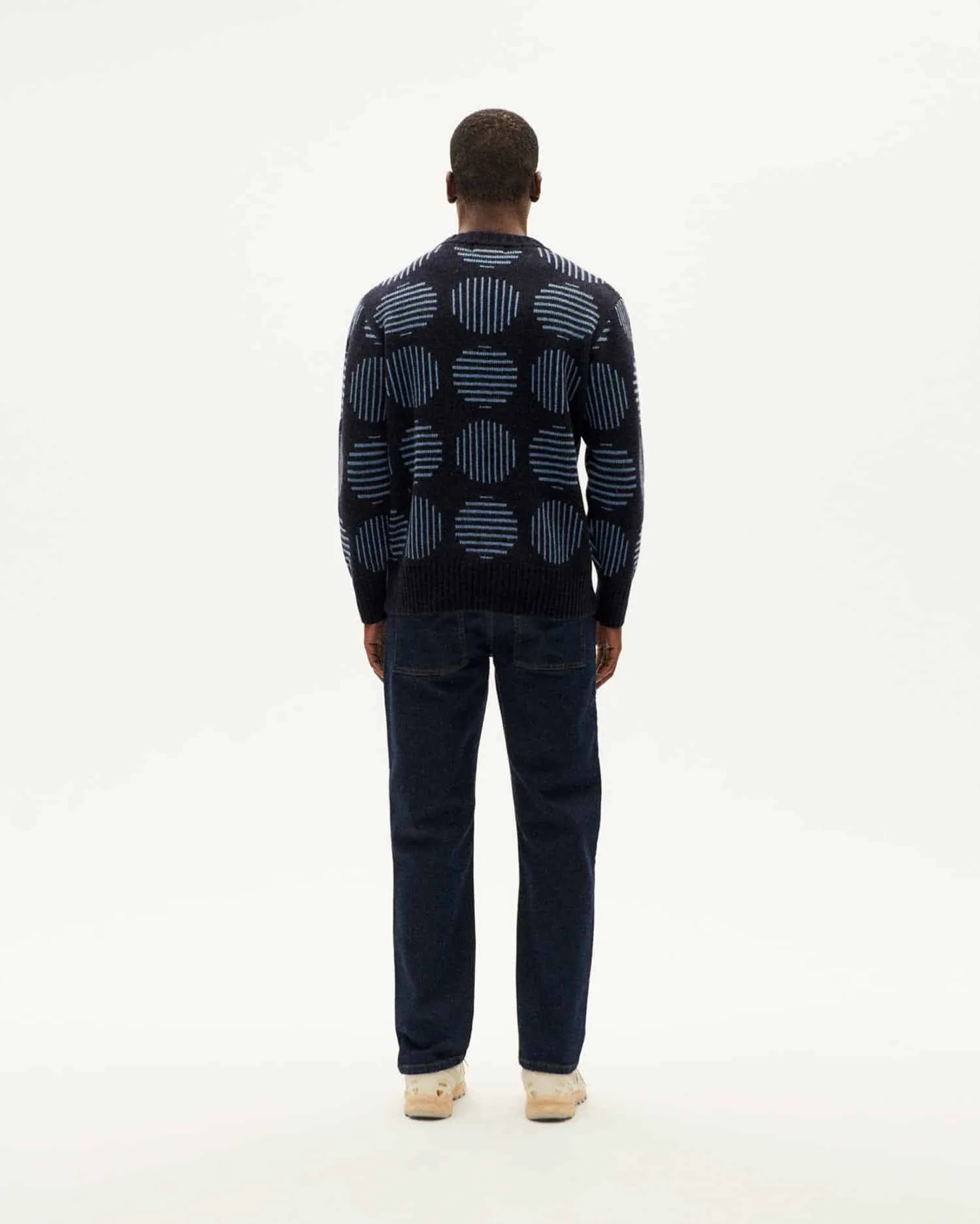 THINKING MU Japan Khem knitted sweater men