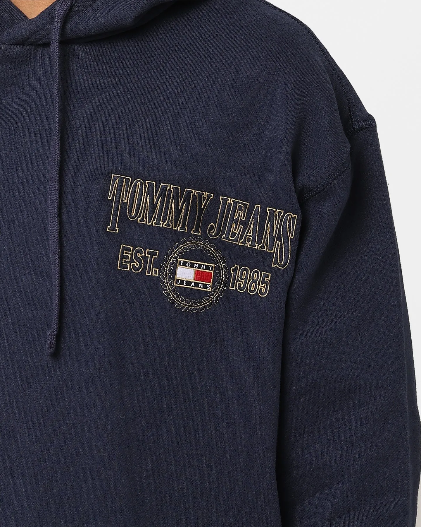 Tommy Jeans Relaxed Luxe Hoodie Twilight Navy