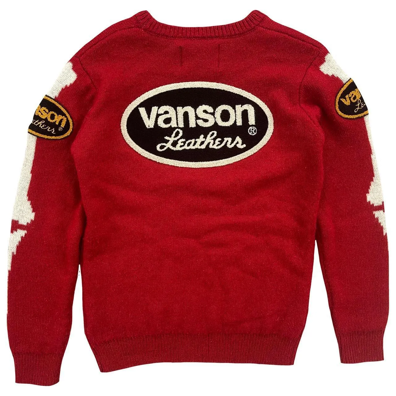 Vanson Leathers Mohair Skeleton Jumper