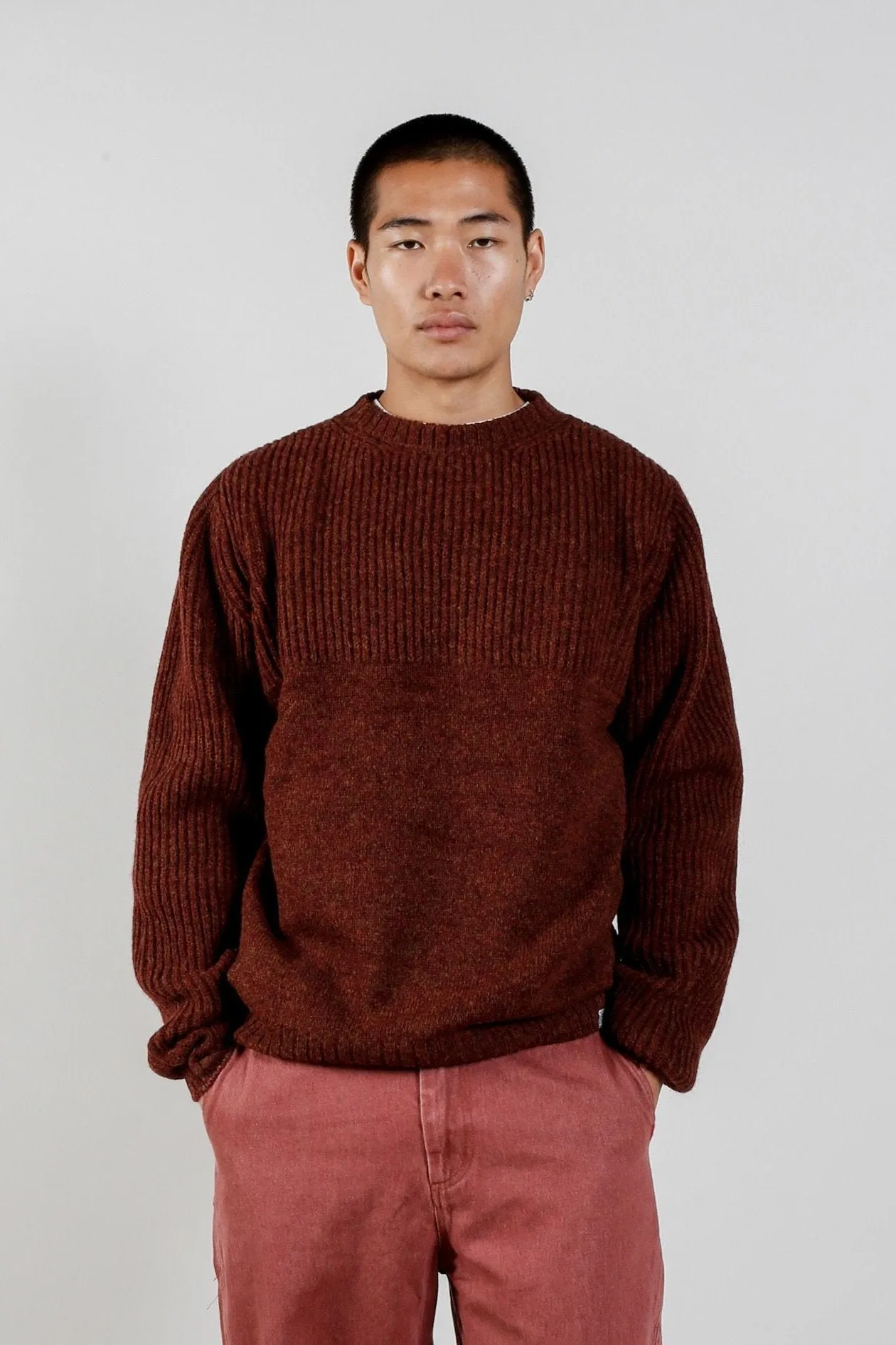 West Wool Jumper Chestnut