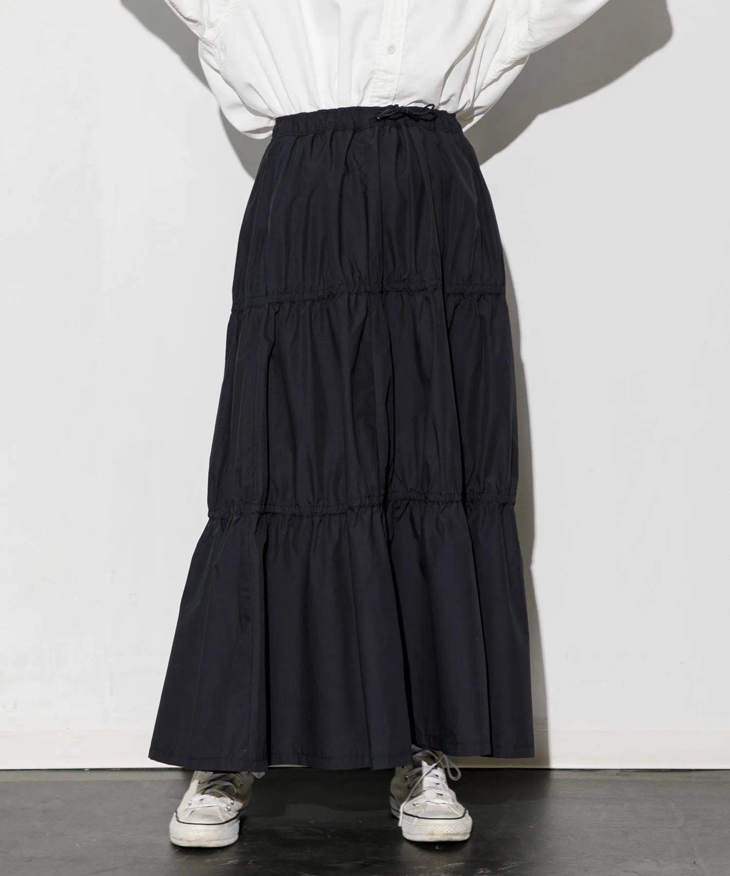 【WOMEN】THE NORTH FACE PURPLE LABEL 65/35 Field Tiered Skirt