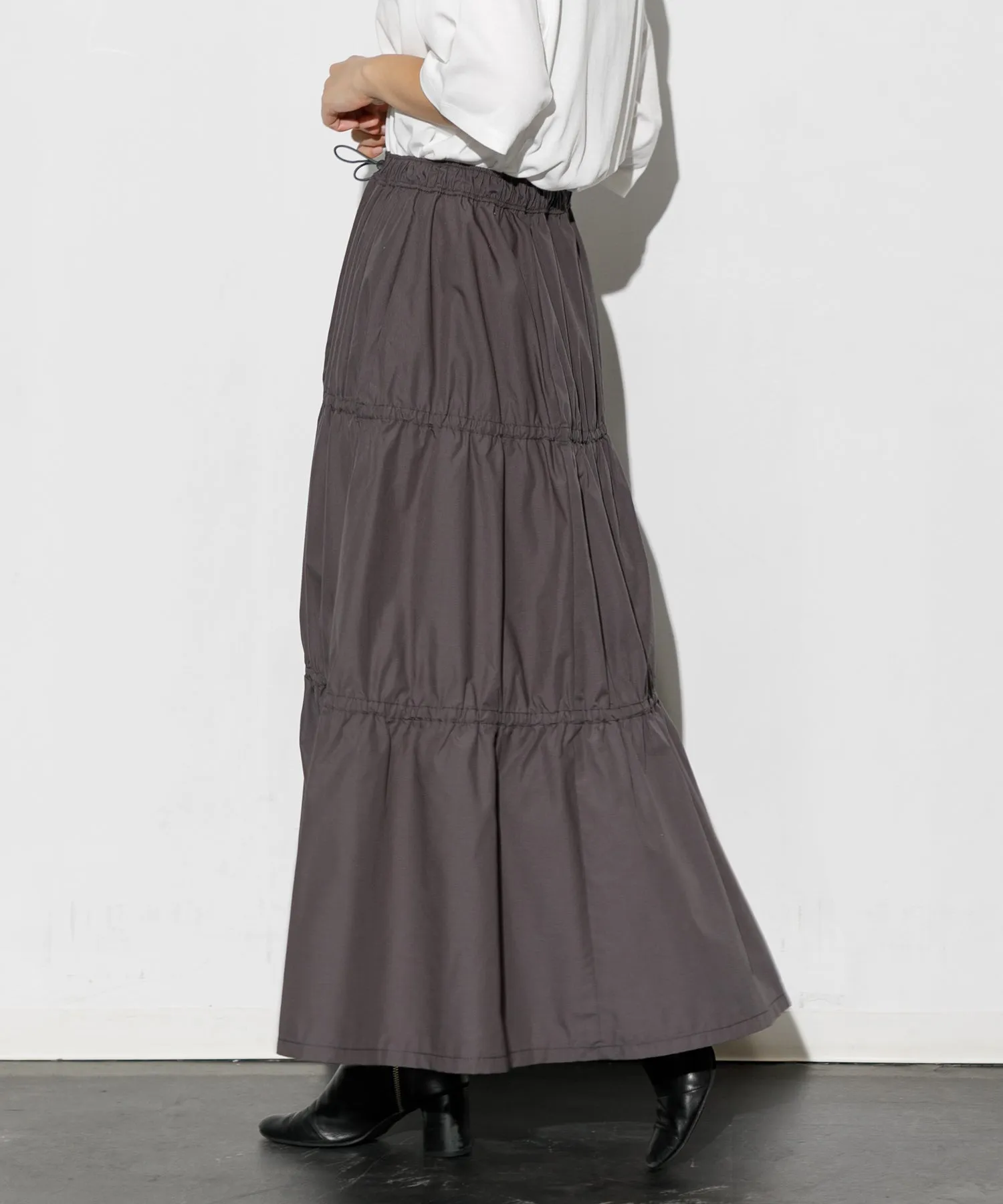 【WOMEN】THE NORTH FACE PURPLE LABEL 65/35 Field Tiered Skirt