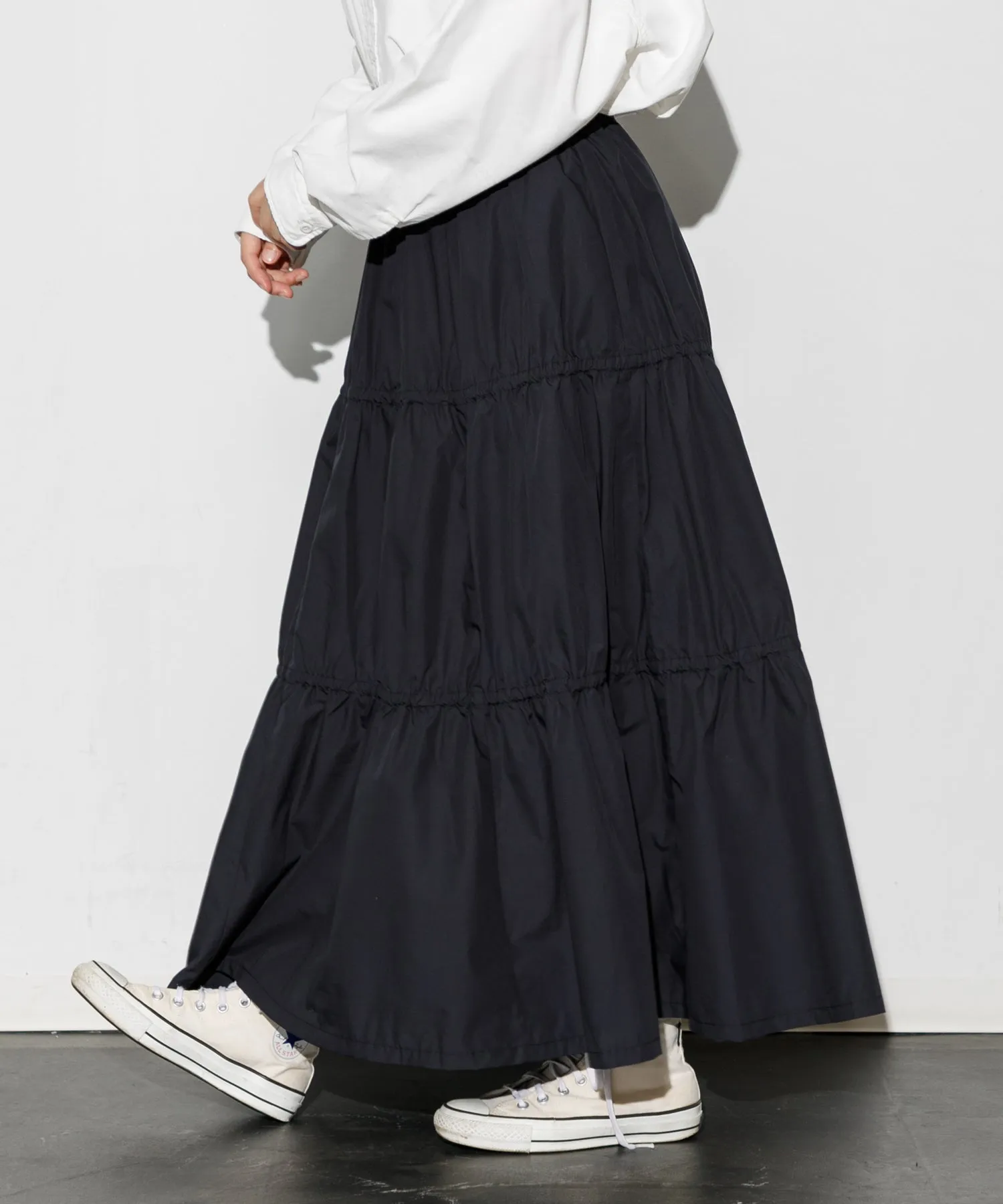 【WOMEN】THE NORTH FACE PURPLE LABEL 65/35 Field Tiered Skirt