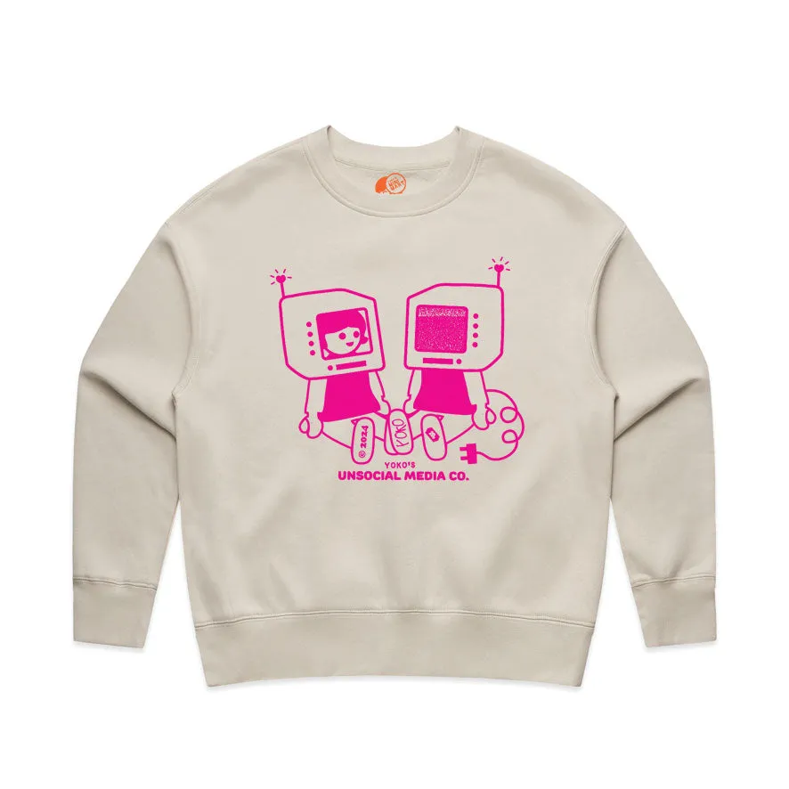 Yoko's Unsocial Media Co Sweatshirt